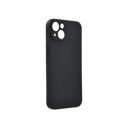 Capa de Silicone com Moldura de Câmera para Apple iPhone 14 Preto Capa de Silicone com Moldura de Câmera para Apple iPhone 14 Preto